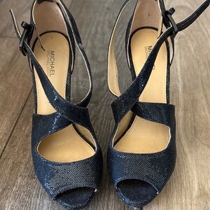 Michael Kors Navy Women's Heels